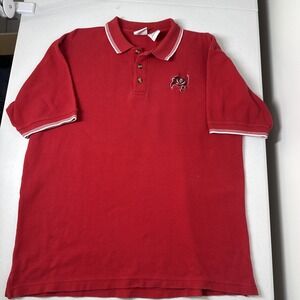 Tampa Bay Buccaneers NFL Pro Edge Red Polo Large